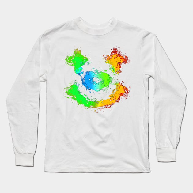 halloween clown Long Sleeve T-Shirt by Atroce